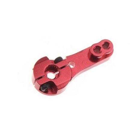 25T Black & Red Metal Steering Servo Arm for Eamx Futaba Tower pro MG995 996