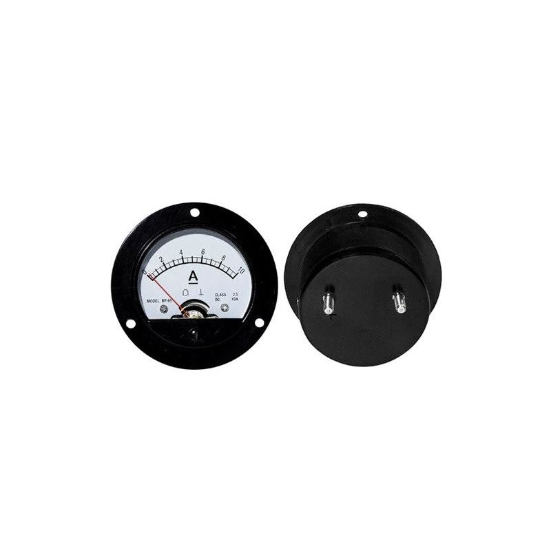 DC 10A Analog Panel Ammeter 0 to 10A