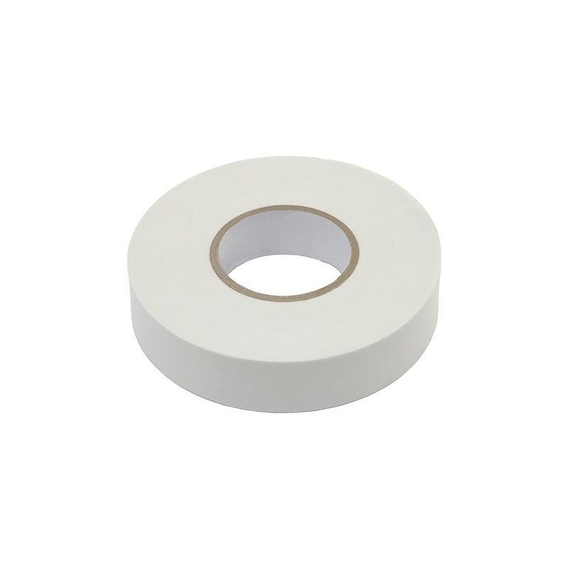 2x Insulation Tapes PVC White 10m x 15mm x 0.13mm