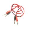 2x Banana Plug Cable Multimeter Black and Red