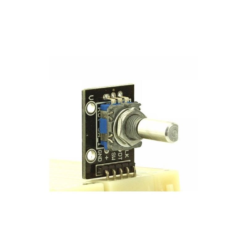 Codificador Rotativo con Switch Eje Pulsador