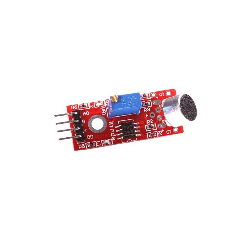 Sensor Acústico analógico Módulo Detector Sonidos Micrófono LM393