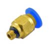 PC4-M5 Pneumatic connector for PTFE tube quick coupler