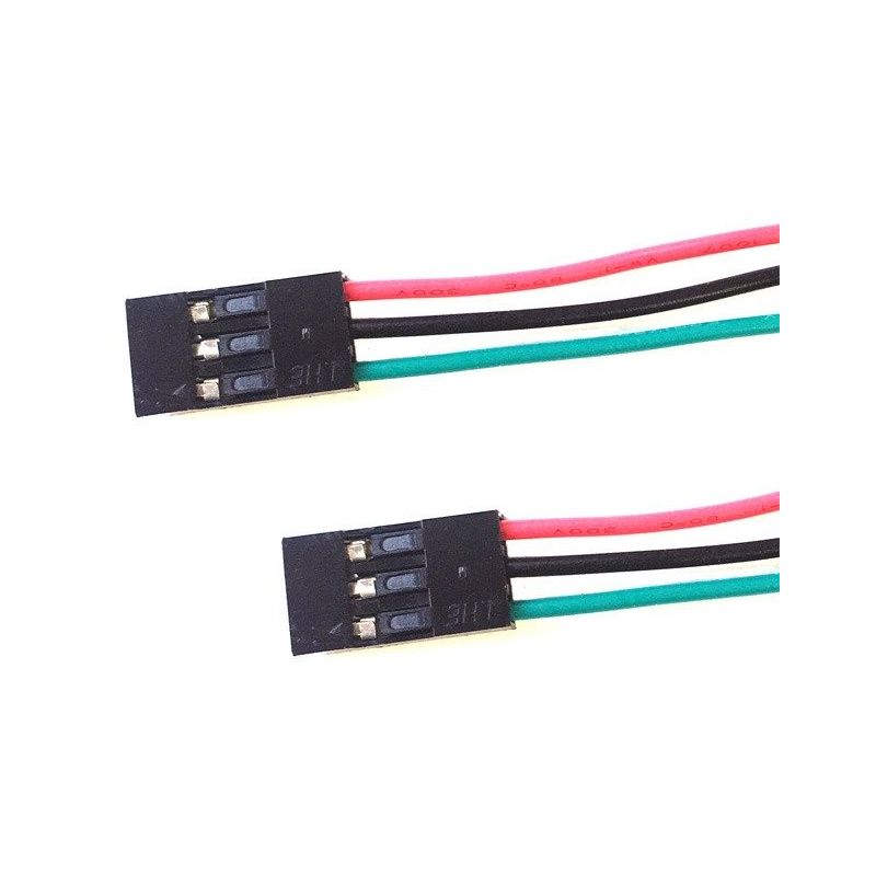 Female to Female Cable 3 Pins 3 Colors