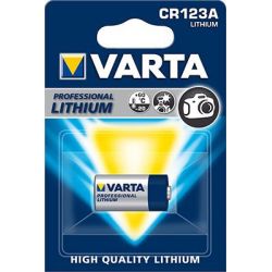 Pilha de lítio CR123A VARTA