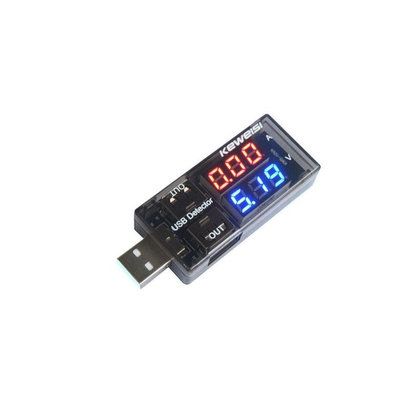 USB Digital Power Voltmeter Tester Amps