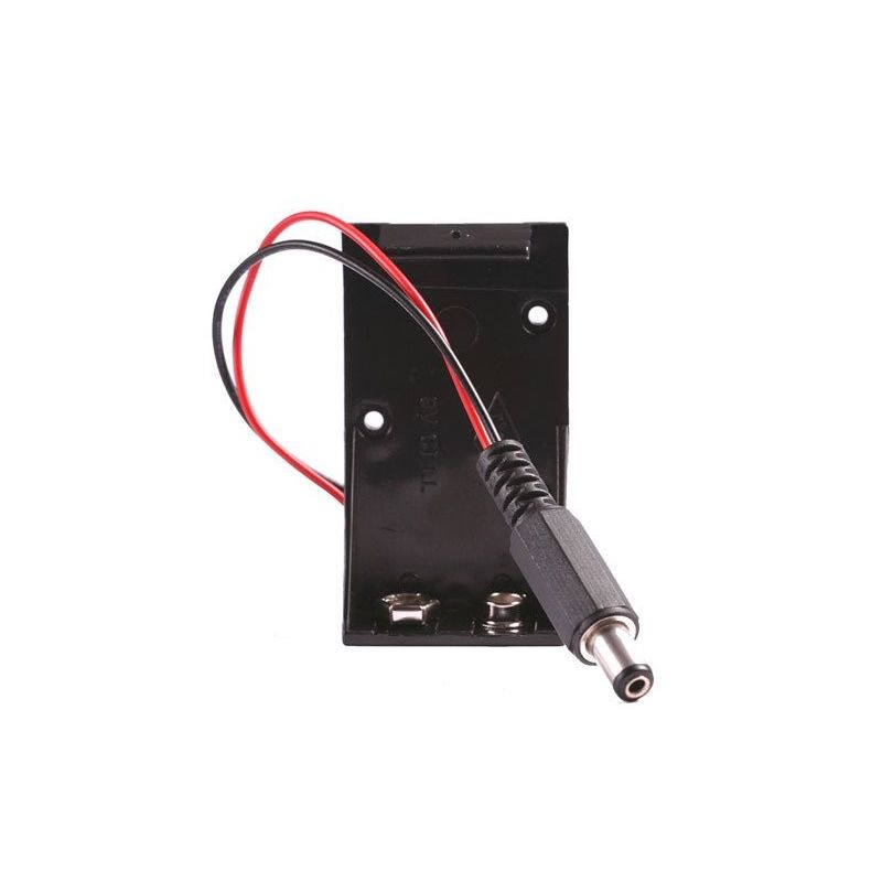 Battery Compartment 9V 6LF22 Power cable