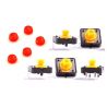 5x Push Switch Button B3F Omron Red Key 12mm