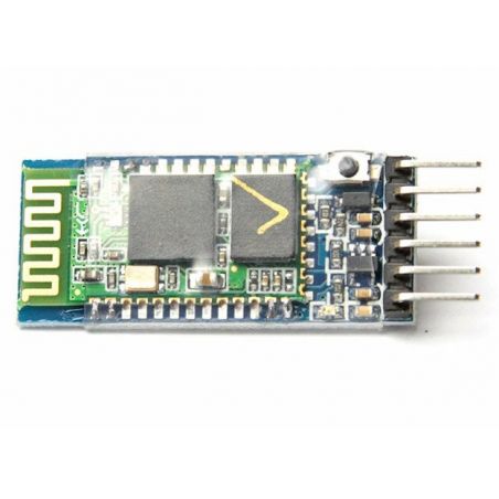 6 PIN Altro Módulo inalámbrico Bluetooth HC-05 con base de conexión para Arduino. 