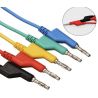 Banana Plug Cable Multimeter pack 5 colors