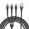 3-in-1 USB cable -...