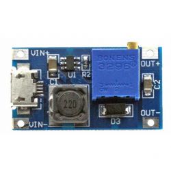MT3608 2A DC Boost Step-Up Adjustable Power Module MicroUSB