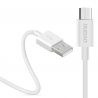 USB / micro USB cable 3A 1m white
