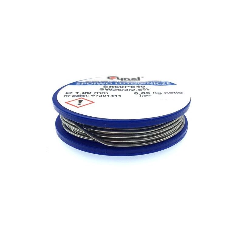 60/40 Tin Lead Solder Wire Soldering Flux Sn60/Pb40 2.5% 1mm 50g