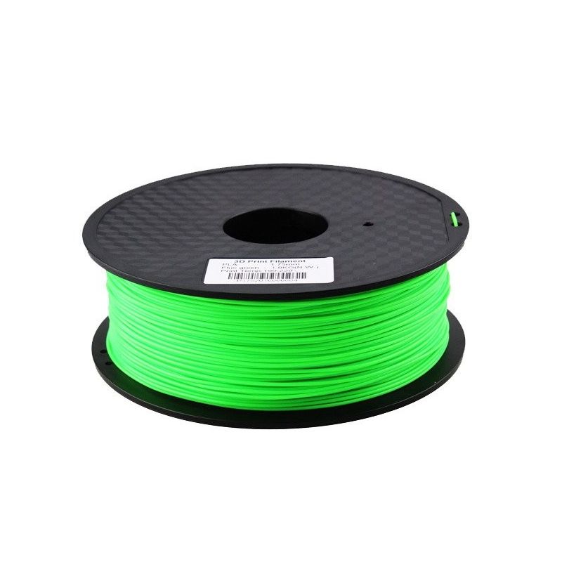 ABS Filamento 1.75mm 1kg Impresion Verde Fluorescente
