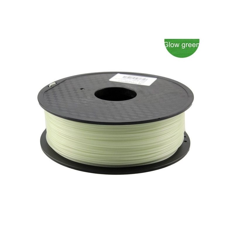 ABS Glow Green Filament 1.75mm 1kg for 3D Printer