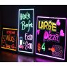 LED Writing Board 400x600mm with Control Light Patterns and 8 Neons