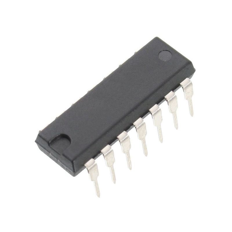 74HC02N DIP14 Input Positive Logic NOR Gates Integrated Circuit