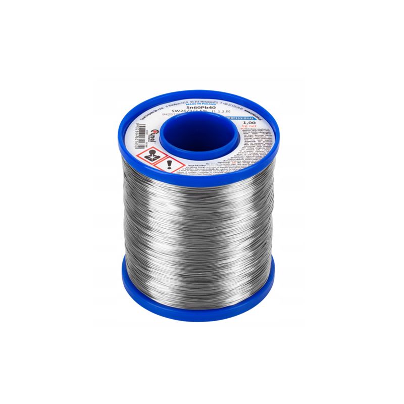 Welding Wire 1kg Tin 60/40 Sn/Pb Lead 2.5% Flux 0.5mm