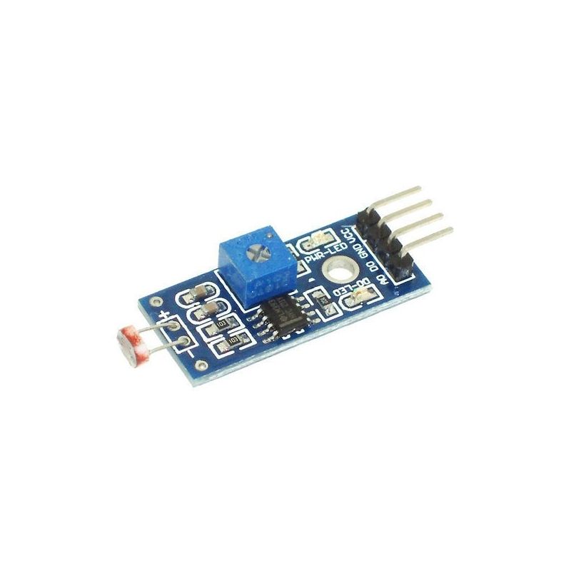 Digital Light Intensity Sensor with Photo Resistance with LM393 Controller