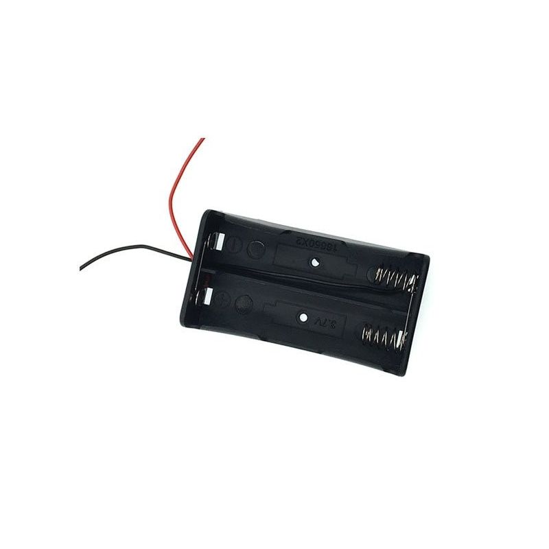 Battery holder 2x 18650 3,7V Parallel Lithium Battery