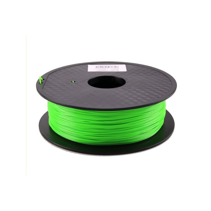 Green Flexible TPU 3D Printing Filament 1.75mm 800g