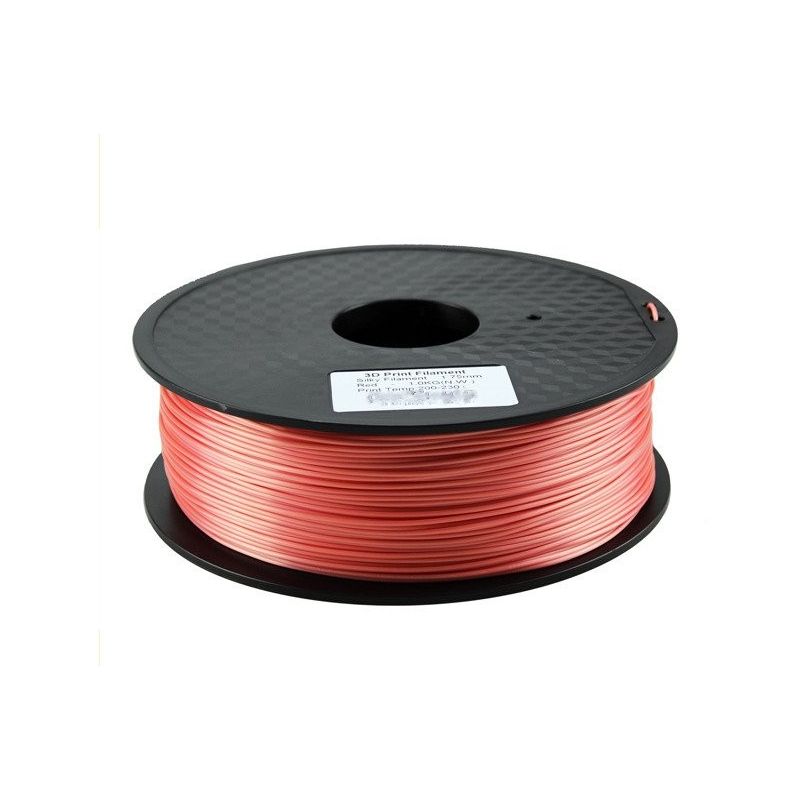 Red Silk Filament 1.75mm 1kg