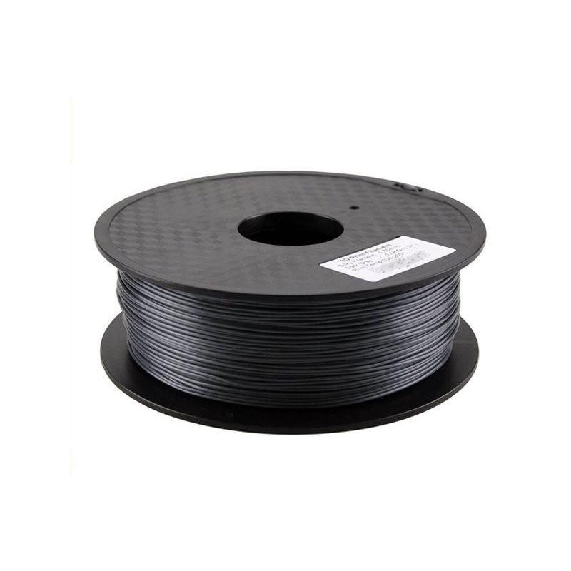 Dark Grey Silk Filament 1.75mm 1kg