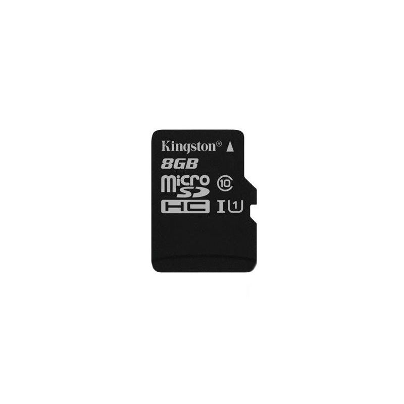 Cartão de memória de 8GB Kingston Classe 10 MicroSD