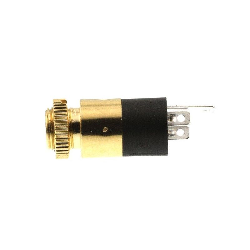 Conector frontal mini jack de 3,5 mm para fones de ouvido estéreo 