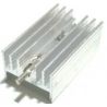 Transistor heat sink with...