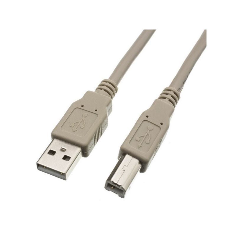 USB cable Type A-B 180cm grey