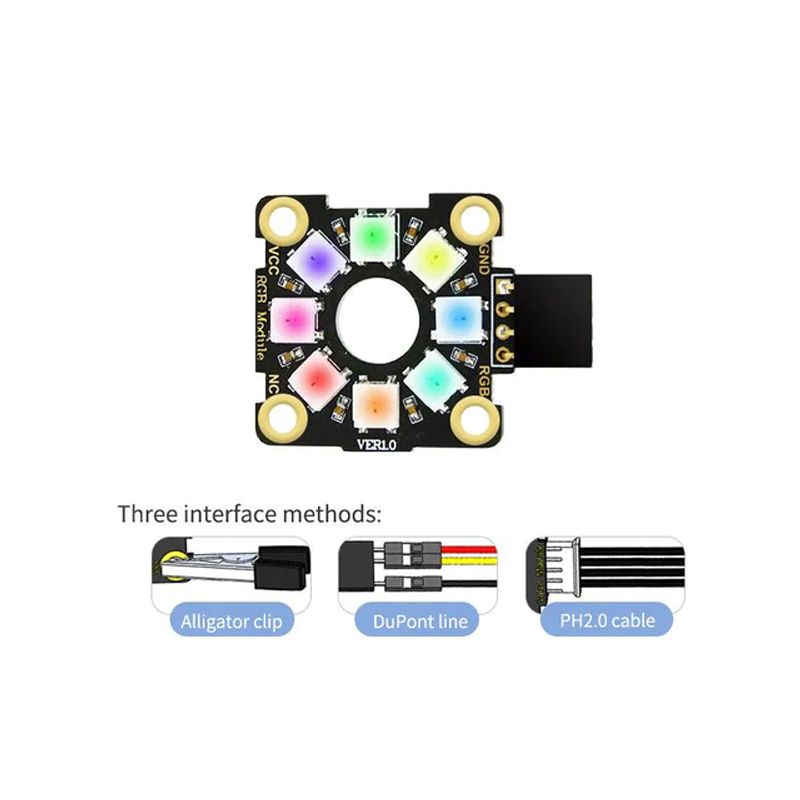 Colorful RGB Light Halo Module for Microbit Arduino Rpi