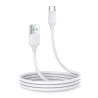 USB charging / data cable - USB Type C 3A 1m white