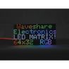 RGB full-color LED matrix panel 64x32 pixels
