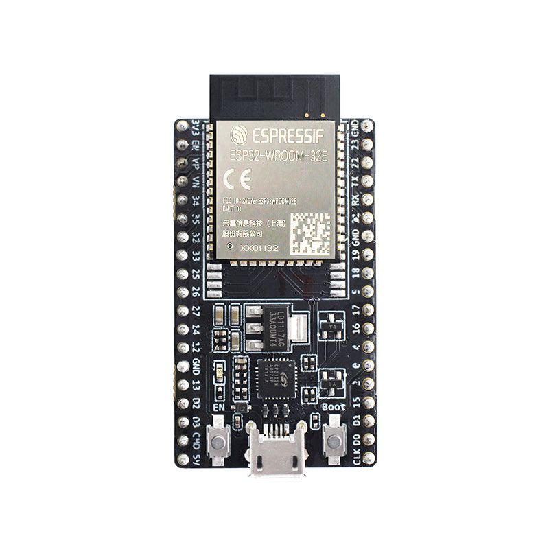 ESP32 WROOM-32 DEVKIT V1 - Board with WiFi and Bluetooth, 4MB