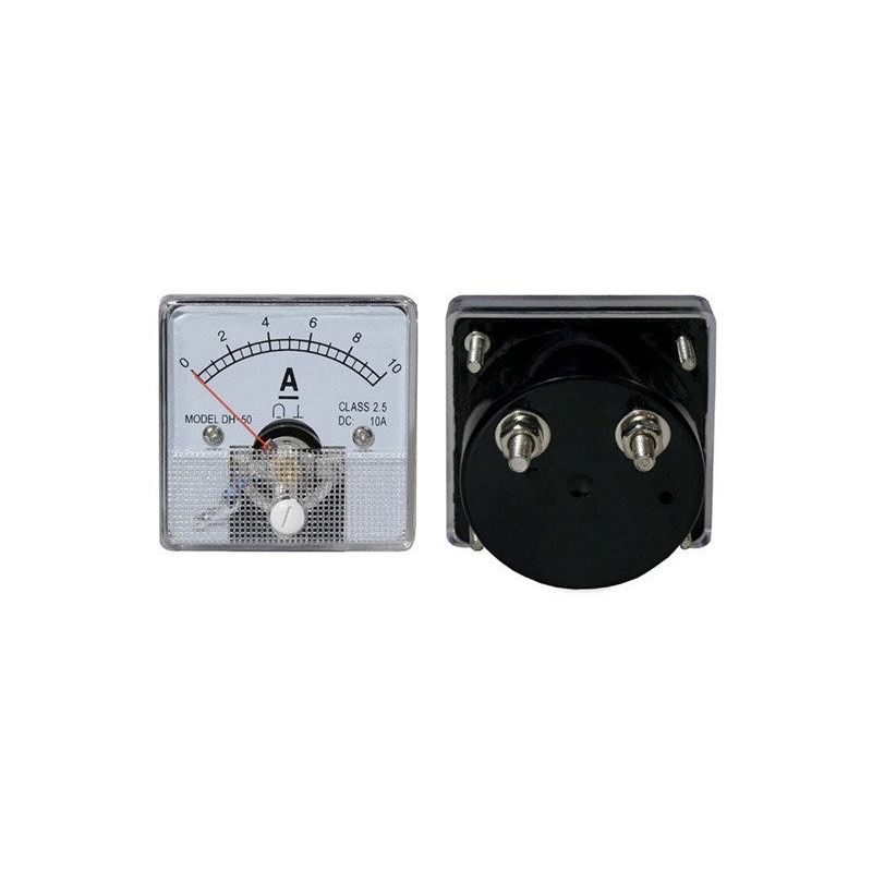 DC 10A Analog Panel Ammeter 0 to 10A