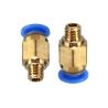 PC4-M6 Pneumatic connector for PTFE tube quick coupler