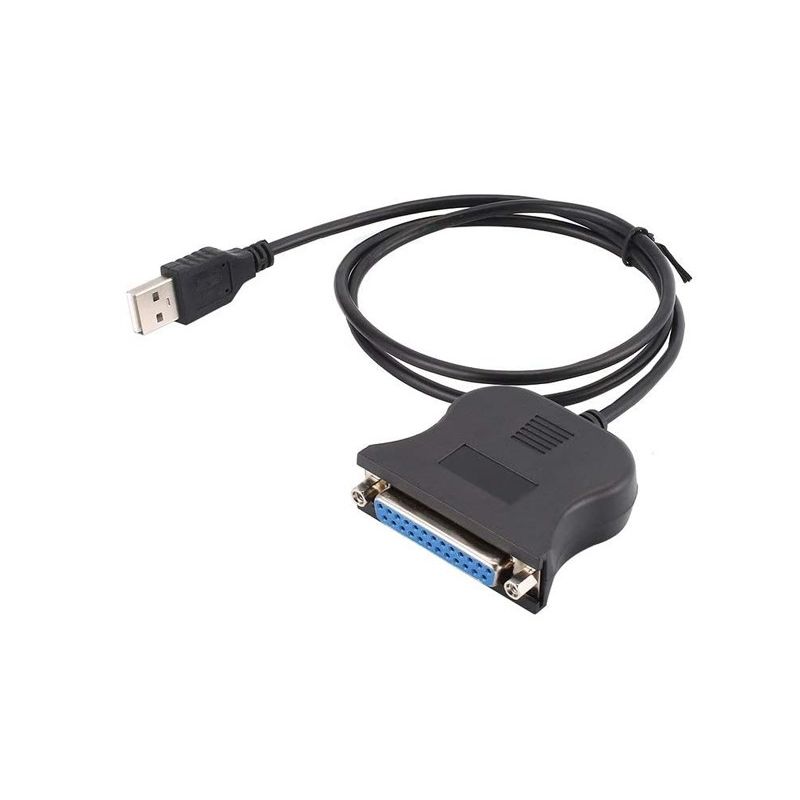 Descodificar luto Premedicación Cable Adaptador USB 2.0 a Puerto Paralelo Interfaz DB25 Impresora IEEE 1284