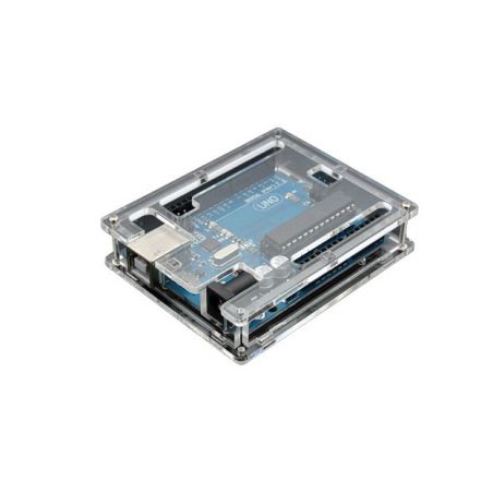 Acrylic Case Free Cable UNO R3 ATmega328P ATMEGA16U2 For Arduino Compatible 