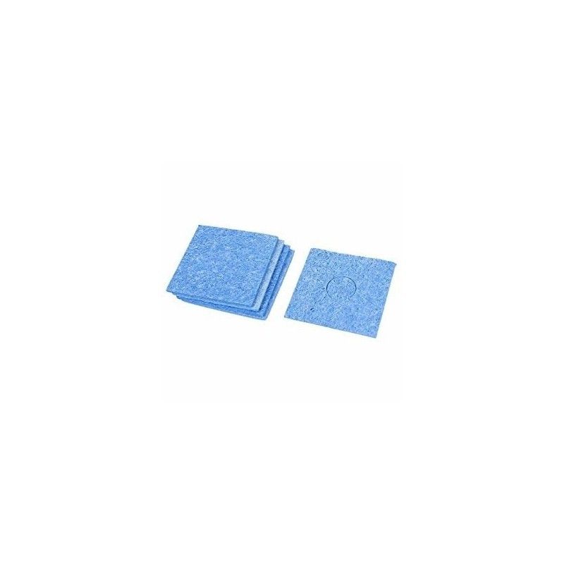 Blue cleaning sponge for soldering iron tip