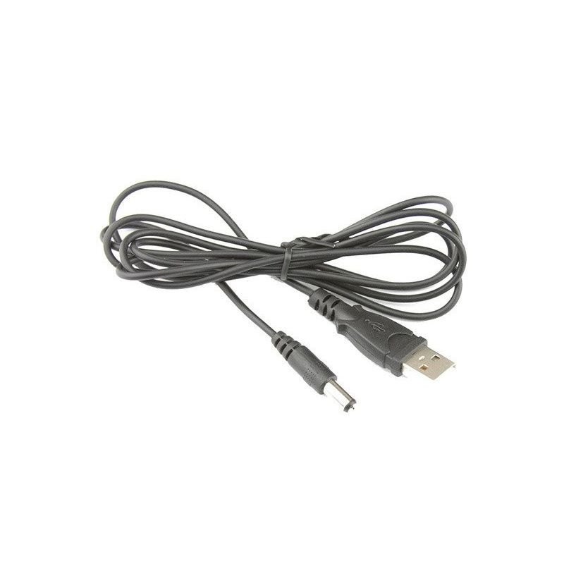 Cable USB a Jack DC 2.1/5.5mm macho