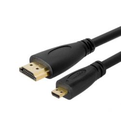 Cable micro HDMI a HDMI 1.5m