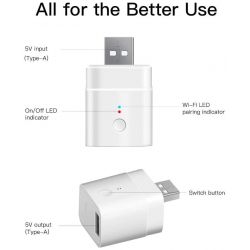 SONOFF Micro - Smart 5V USB...