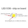Diodo LED LED DE SMD Azul COB 10W