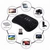 i8 Bluetooth QWERTY mini keyboard battery powered touchpad for PC, TV
