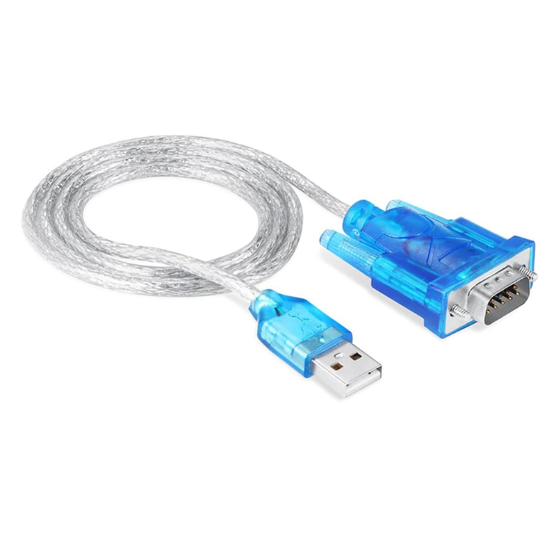 USB 2.0 para cabo de porta serial DB9 RS232
