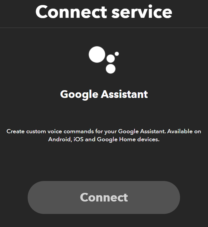 Connect service