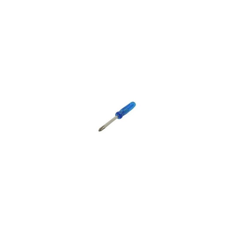 Niebieski śrubokręt precyzyjny krzyżak mini