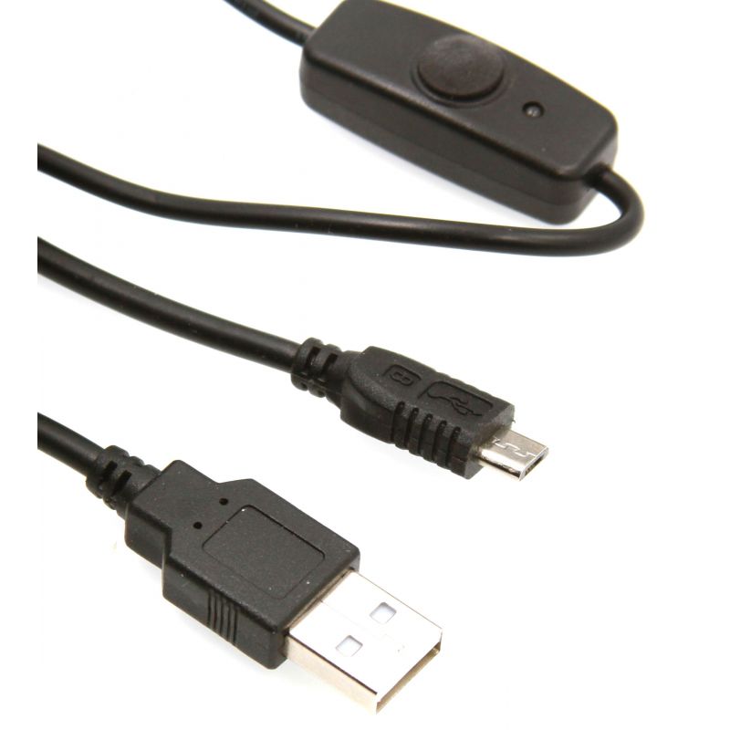 Kabel USB na Micro USB on/off wskaźnik LED
